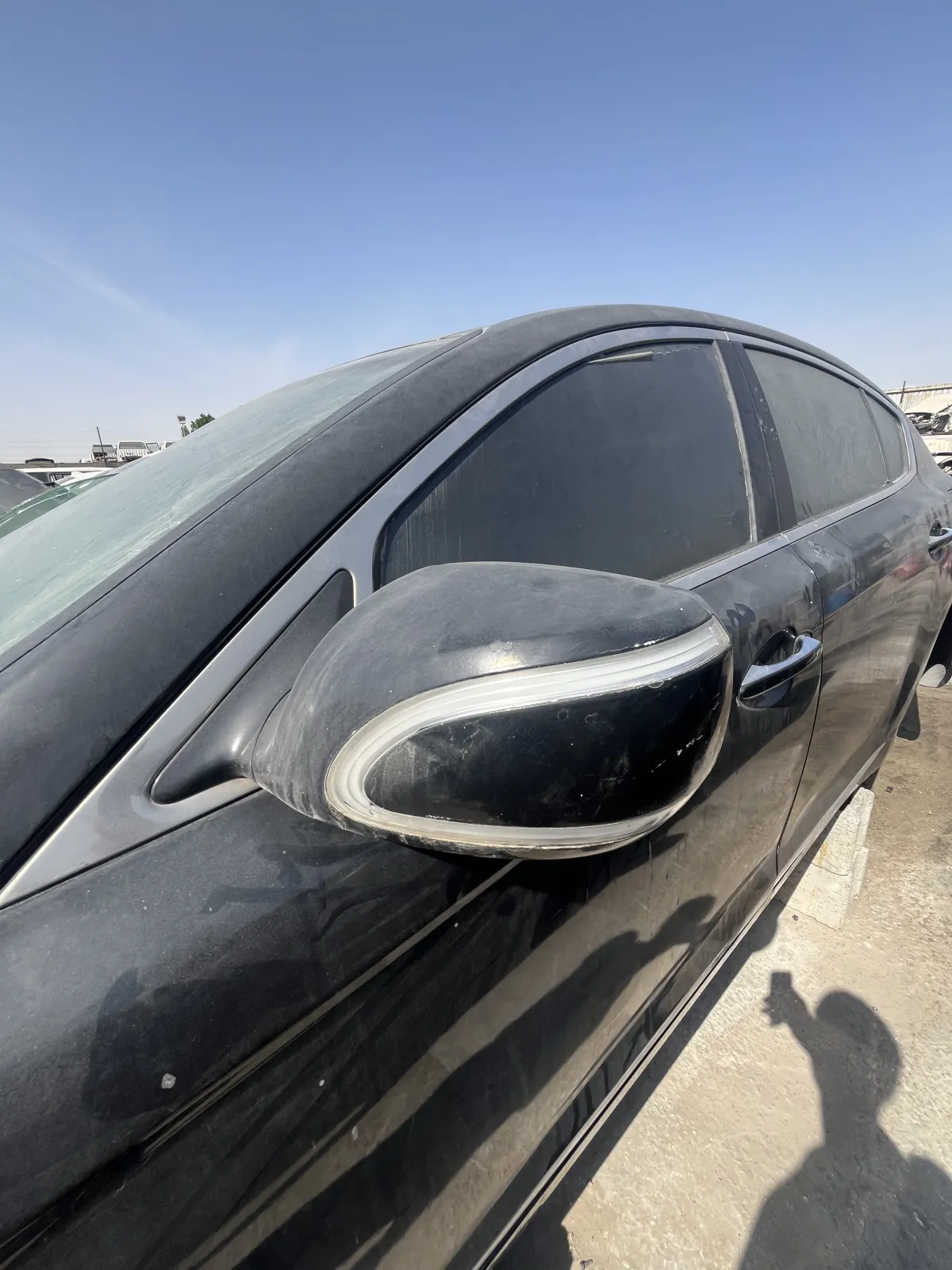 مراية جانبية (يسار)